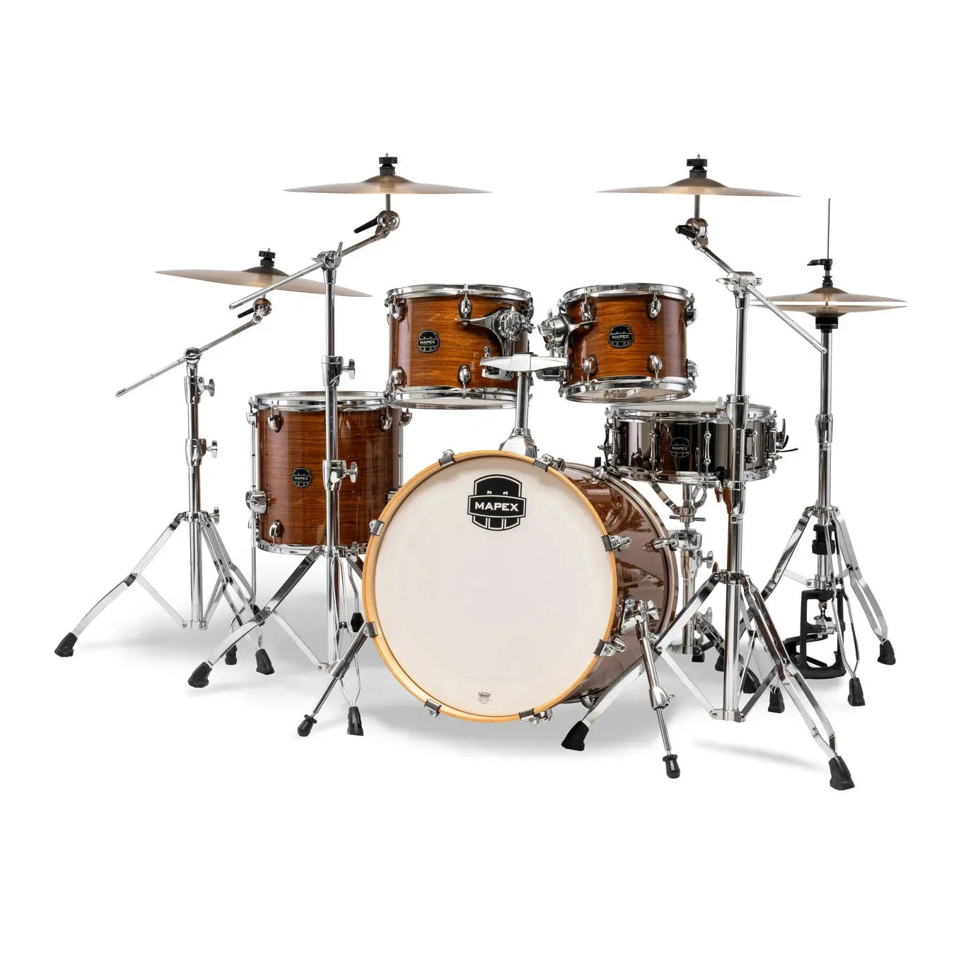 Mapex Armory 5pc Fusion Drum Set Roasted Chestnut