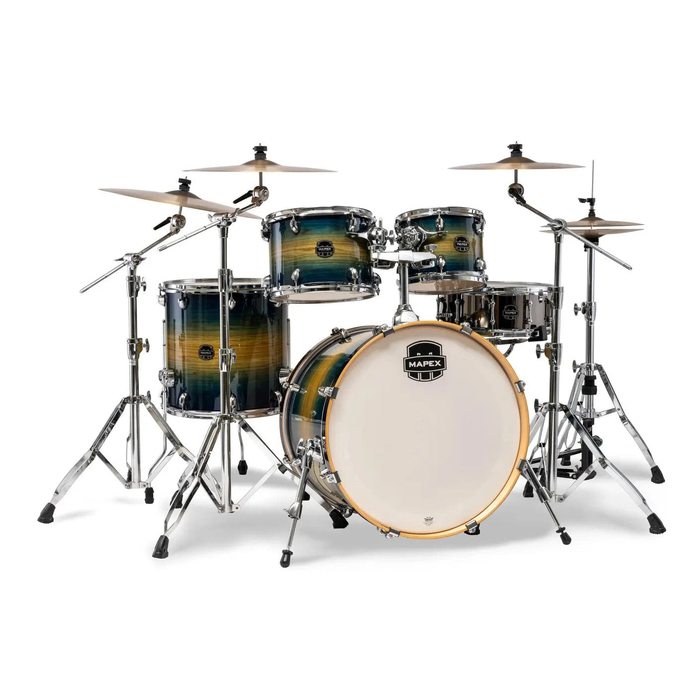 Mapex Armory 5pc Rock Drum Set Rainforest Burst