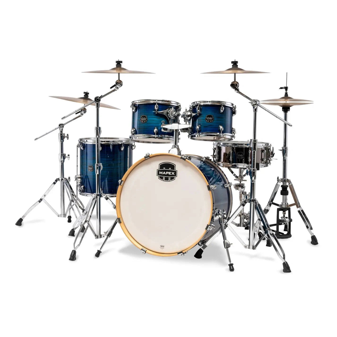 Mapex Armory 5pc Rock Drum Set Blue Wave Burst