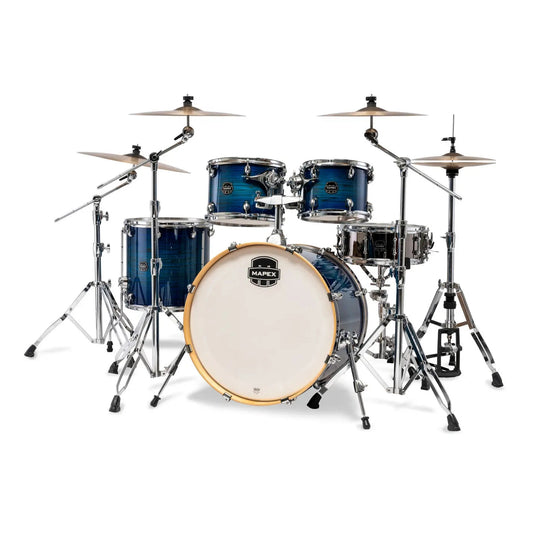 Mapex Armory 5pc Rock Drum Set Blue Wave Burst