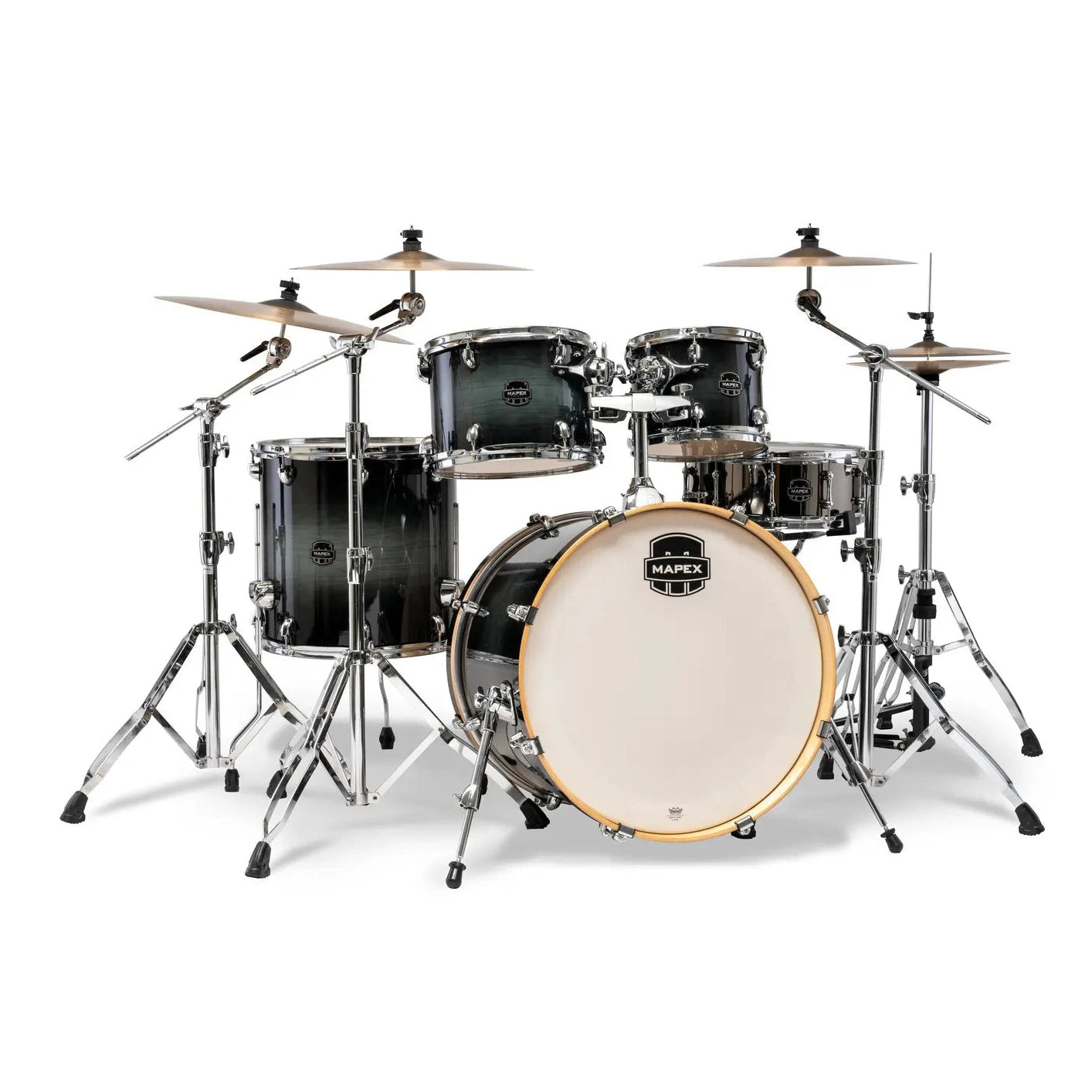 Mapex Armory 5pc Rock Drum Set Black Onyx Burst