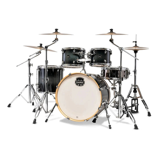 Mapex Armory 5pc Rock Drum Set Black Onyx Burst
