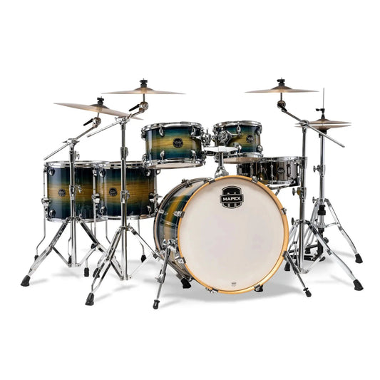 Mapex Armory 6pc Studioease Fast Drum Set Rainforest Burst
