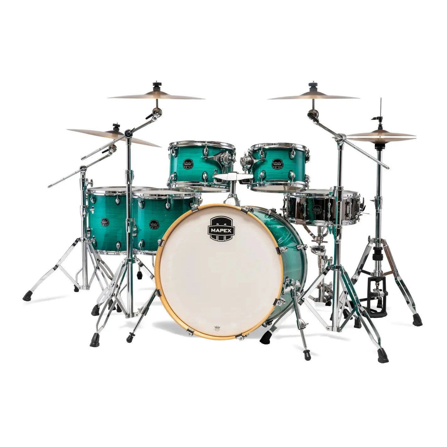 Mapex Armory 6pc Studioease Fast Drum Set Jade Stone Burst