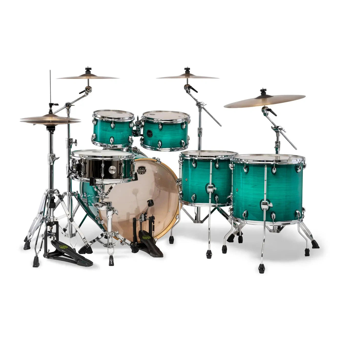 Mapex Armory 6pc Studioease Fast Drum Set Jade Stone Burst