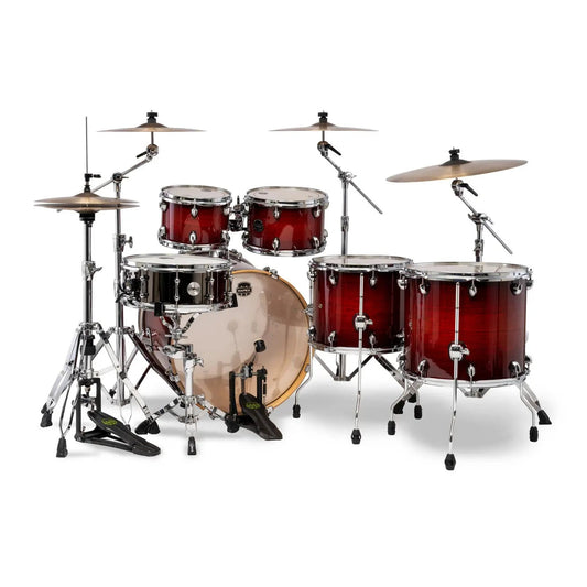 Mapex Armory 6pc Studioease Fast Drum Set Red Onyx Burst