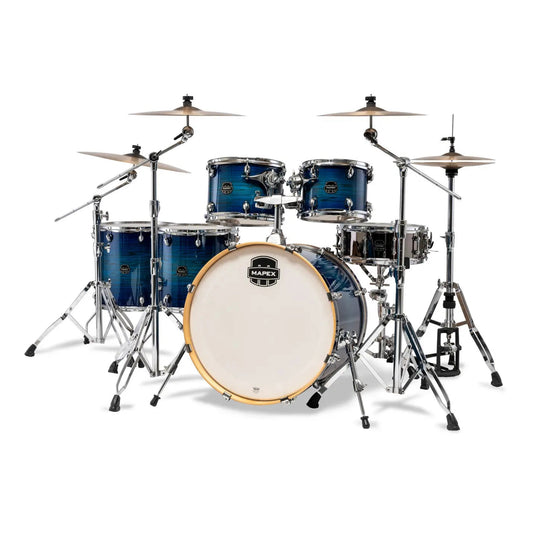 Mapex Armory 6pc Studioease Drum Set Blue Wave Burst
