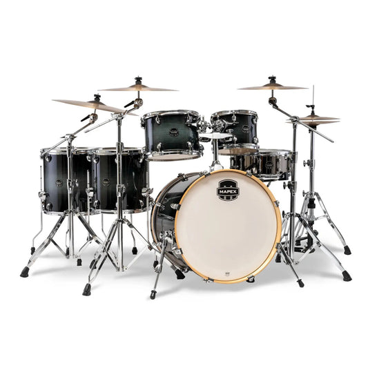 Mapex Armory 6pc Studioease Drum Set Black Onyx Burst
