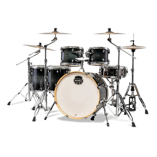 Mapex Armory 6pc Studioease Drum Set Black Onyx Burst
