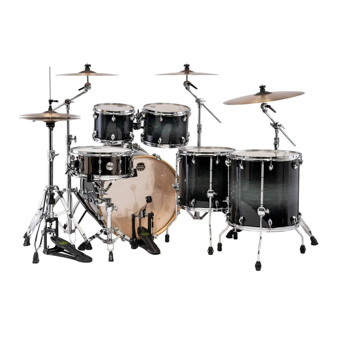 Mapex Armory 6pc Studioease Drum Set Black Onyx Burst