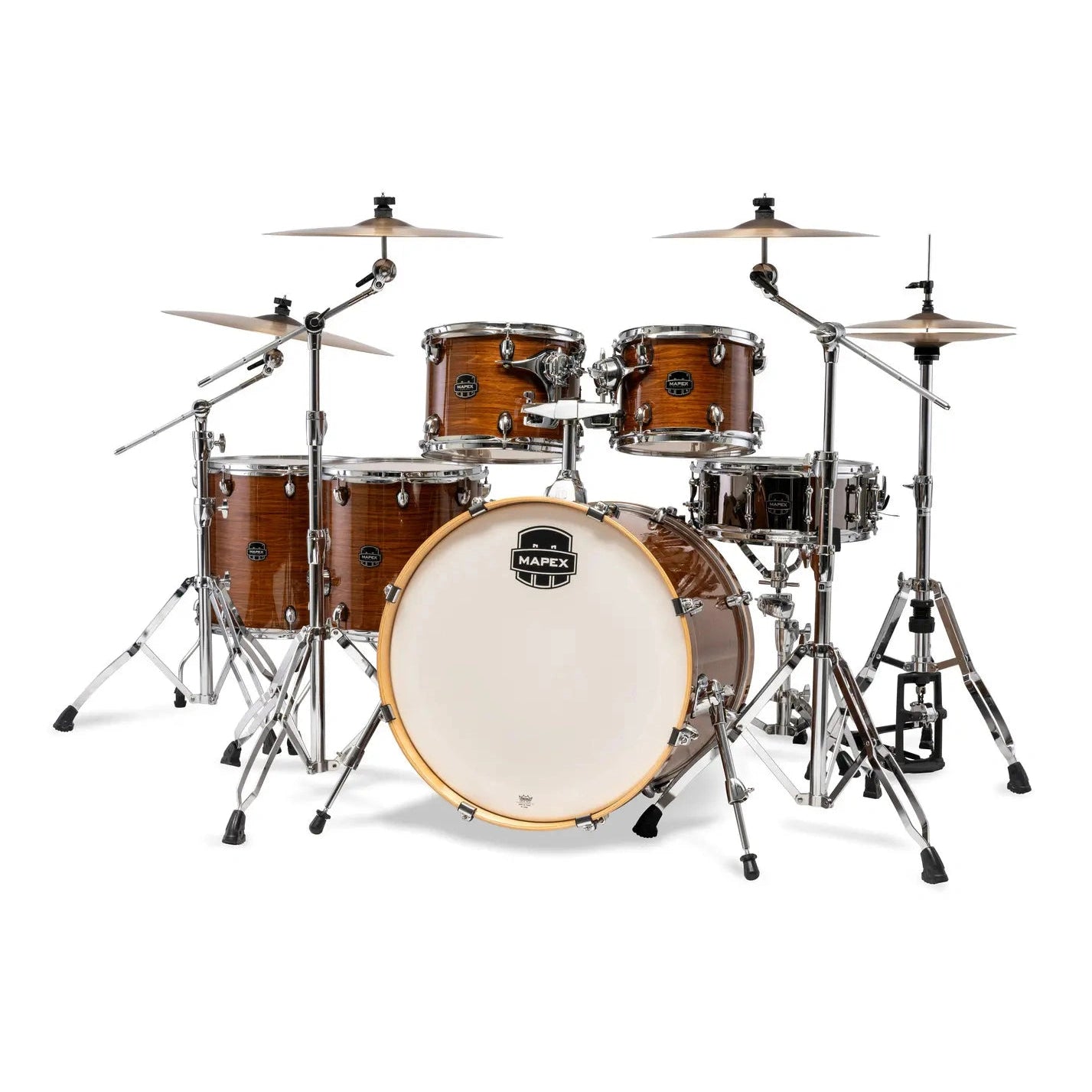 Mapex Armory 6pc Studioease Drum Set Roasted Chestnut