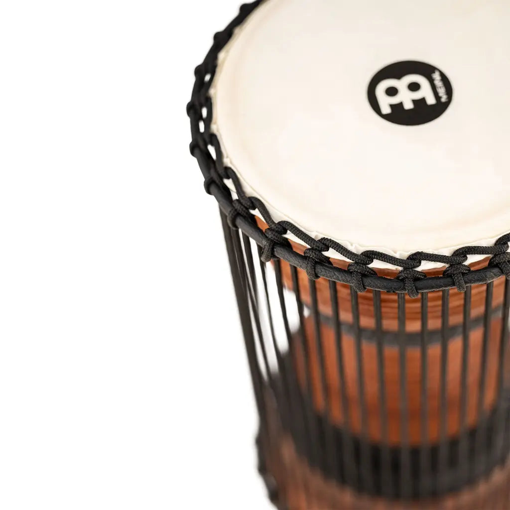 Meinl African Talking Drum 8 x 16 Large Brown/Black - Drum Center Of Portsmouth