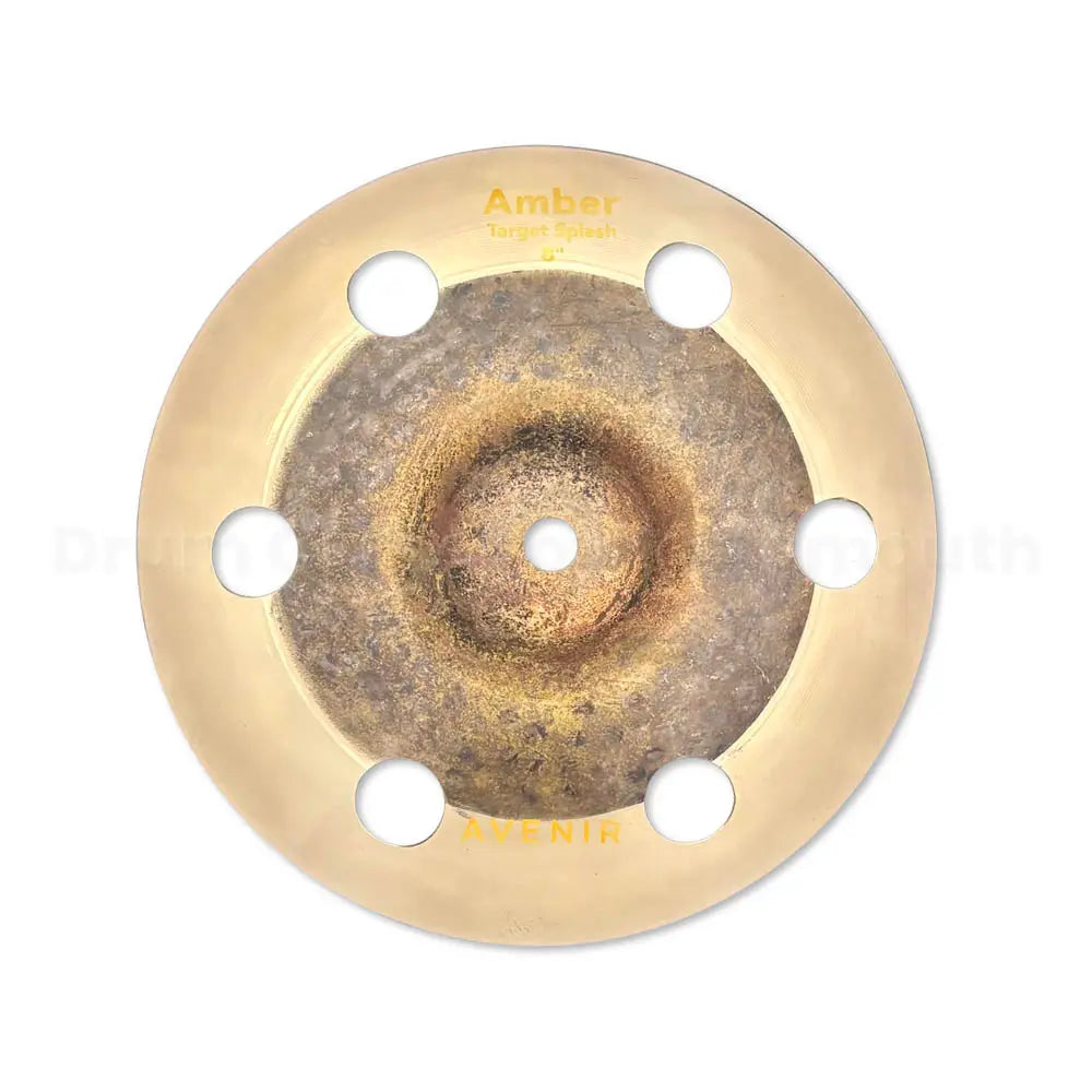 Avenir Amber 6-Hole Target Splash Cymbal 8" - Drum Center of Portsmouth