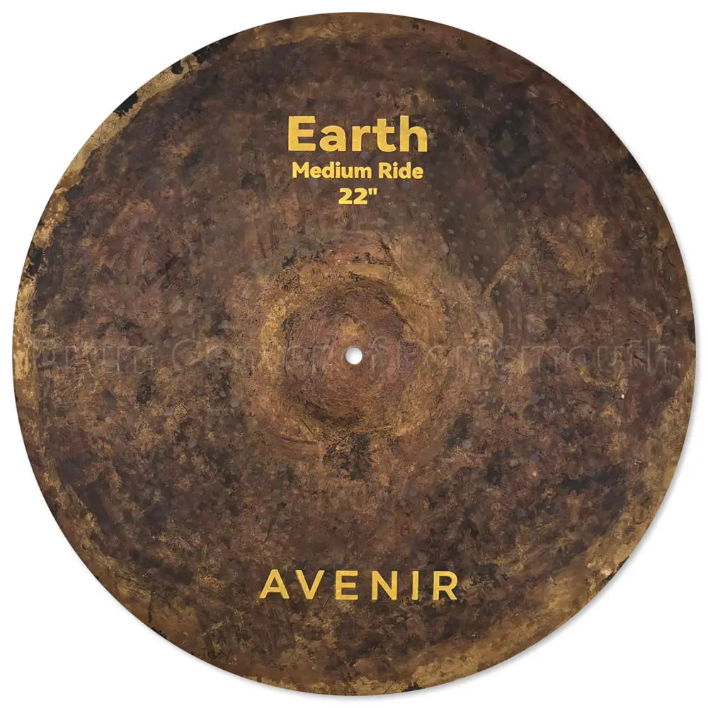 Avenir Earth Medium Ride Cymbal 22" - Drum Center of Portsmouth