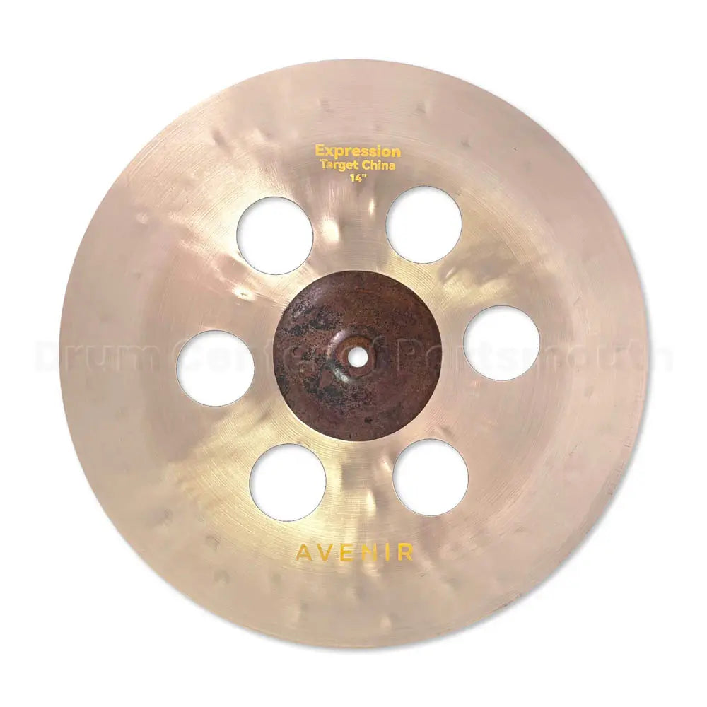 Avenir Expression 6-Hole Target China Cymbal 14" - Drum Center of Portsmouth