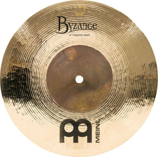 Meinl Byzance Polyphonic Brilliant Splash Cymbal 10" - Drum Center Of Portsmouth