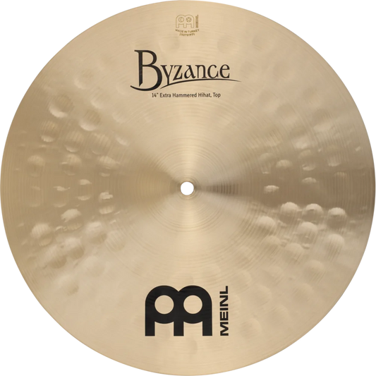 Meinl Byzance Traditional Extra Hammered Hi Hat Cymbals 14" - Drum Center Of Portsmouth