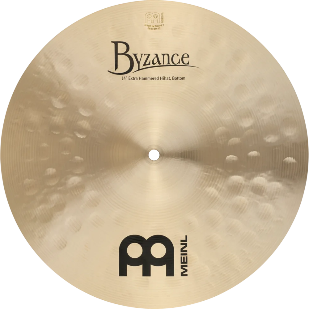 Meinl Byzance Traditional Extra Hammered Hi Hat Cymbals 14" - Drum Center Of Portsmouth