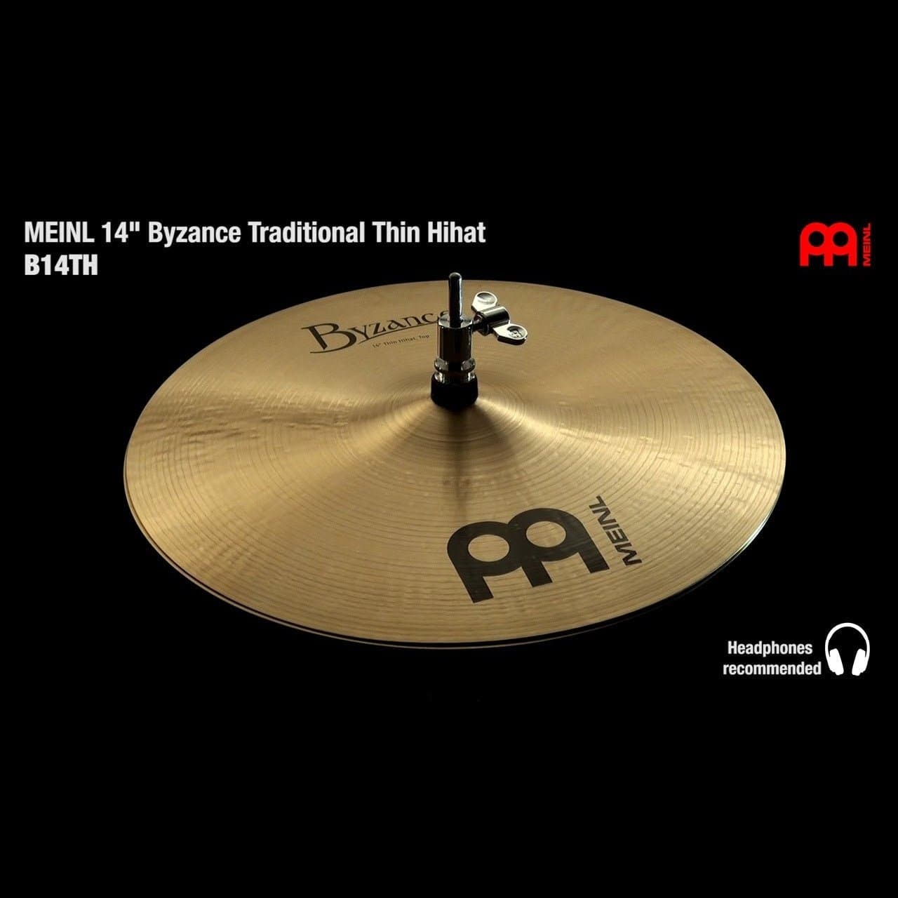 Meinl Byzance Traditional Thin Hi Hat Cymbals 14 – Drum Center Of