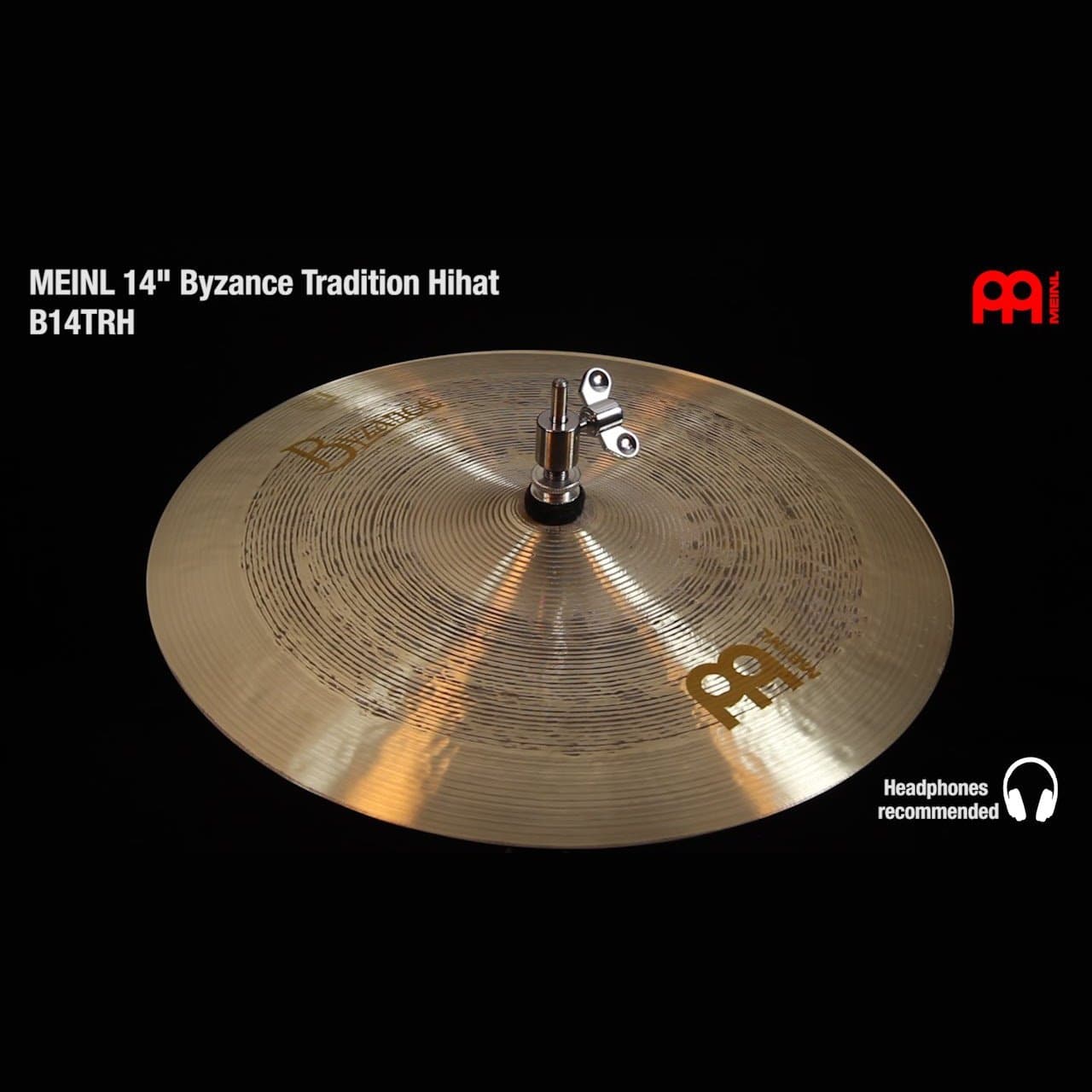 MEINL Byzance Jazz Tradition Hihat 14/