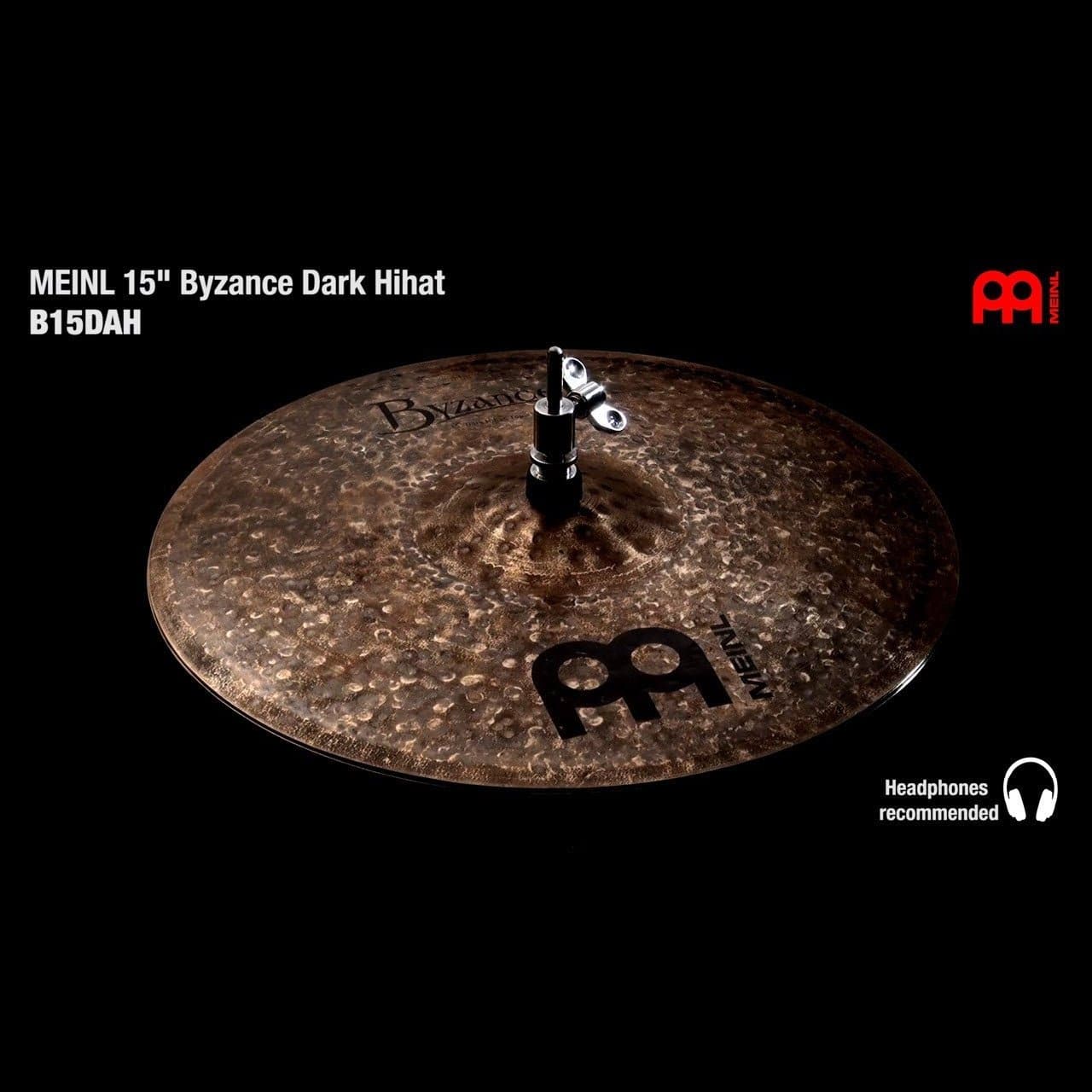 Meinl Byzance Dark Hi Hat Cymbals 15 | DCP