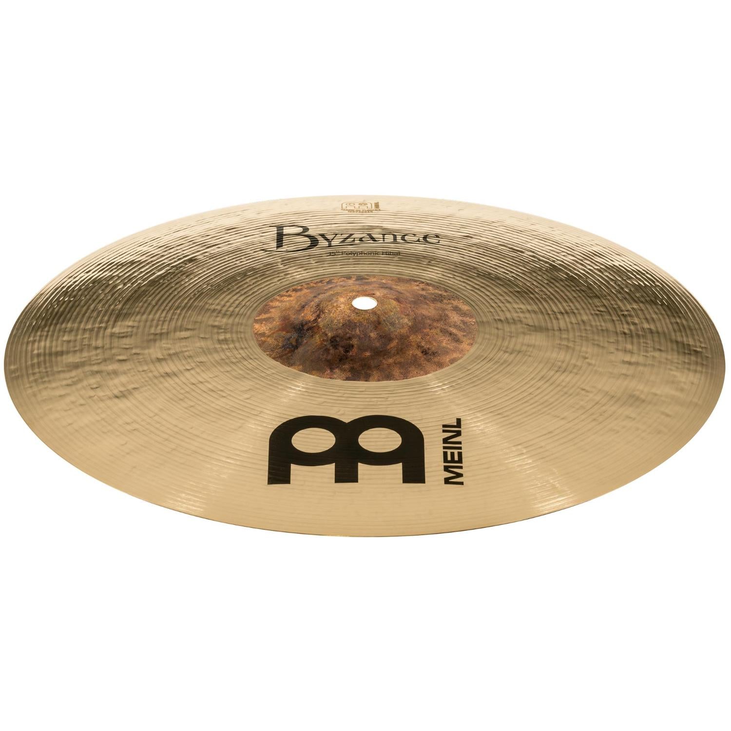 Meinl Byzance Polyphonic Brilliant Hi Hat Cymbals 15" - Drum Center Of Portsmouth