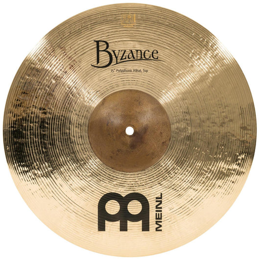 Meinl Byzance Polyphonic Brilliant Hi Hat Cymbals 15" - Drum Center Of Portsmouth