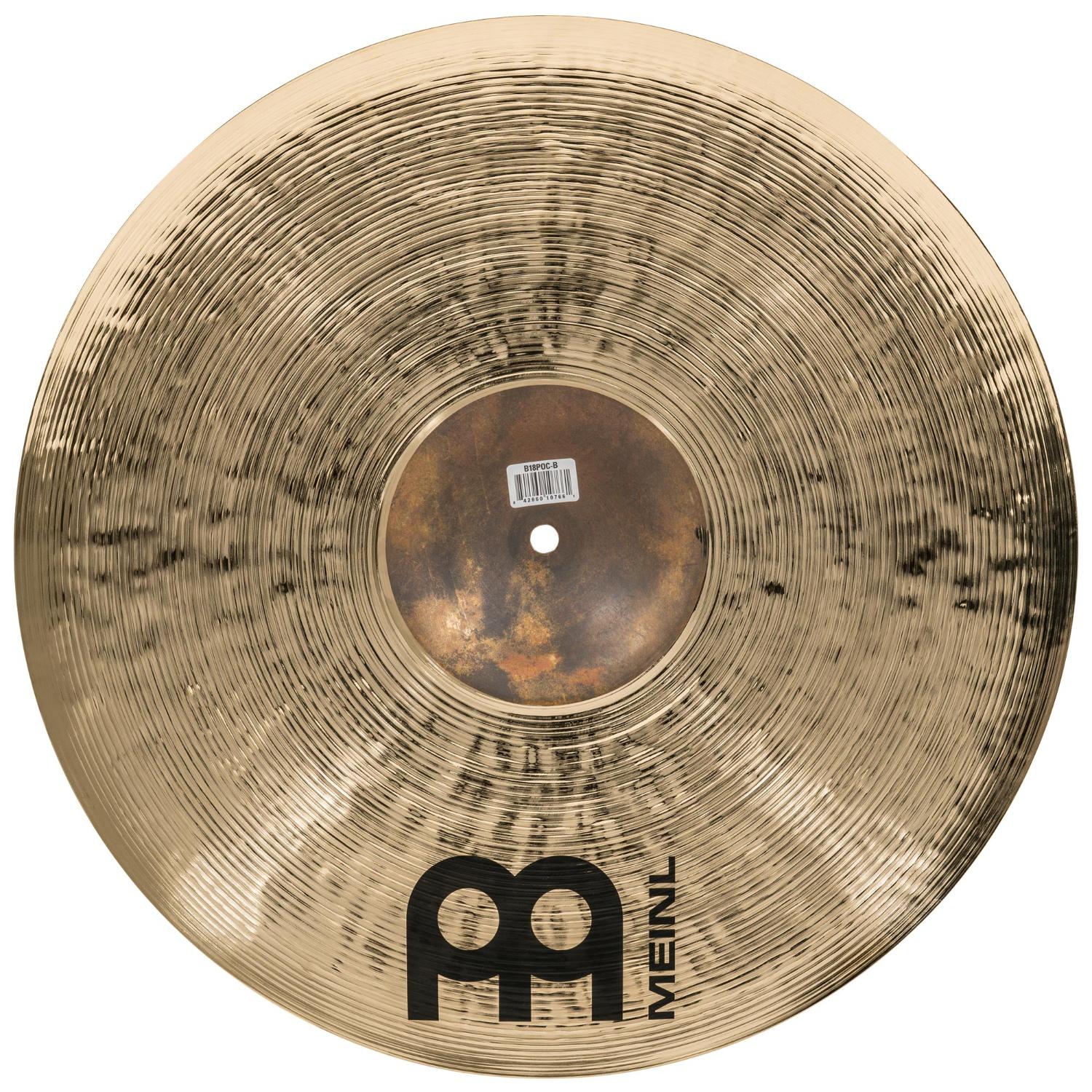 ぷるん Meinl Byzance Polyphonic Brilliant Crash Cymbal 18