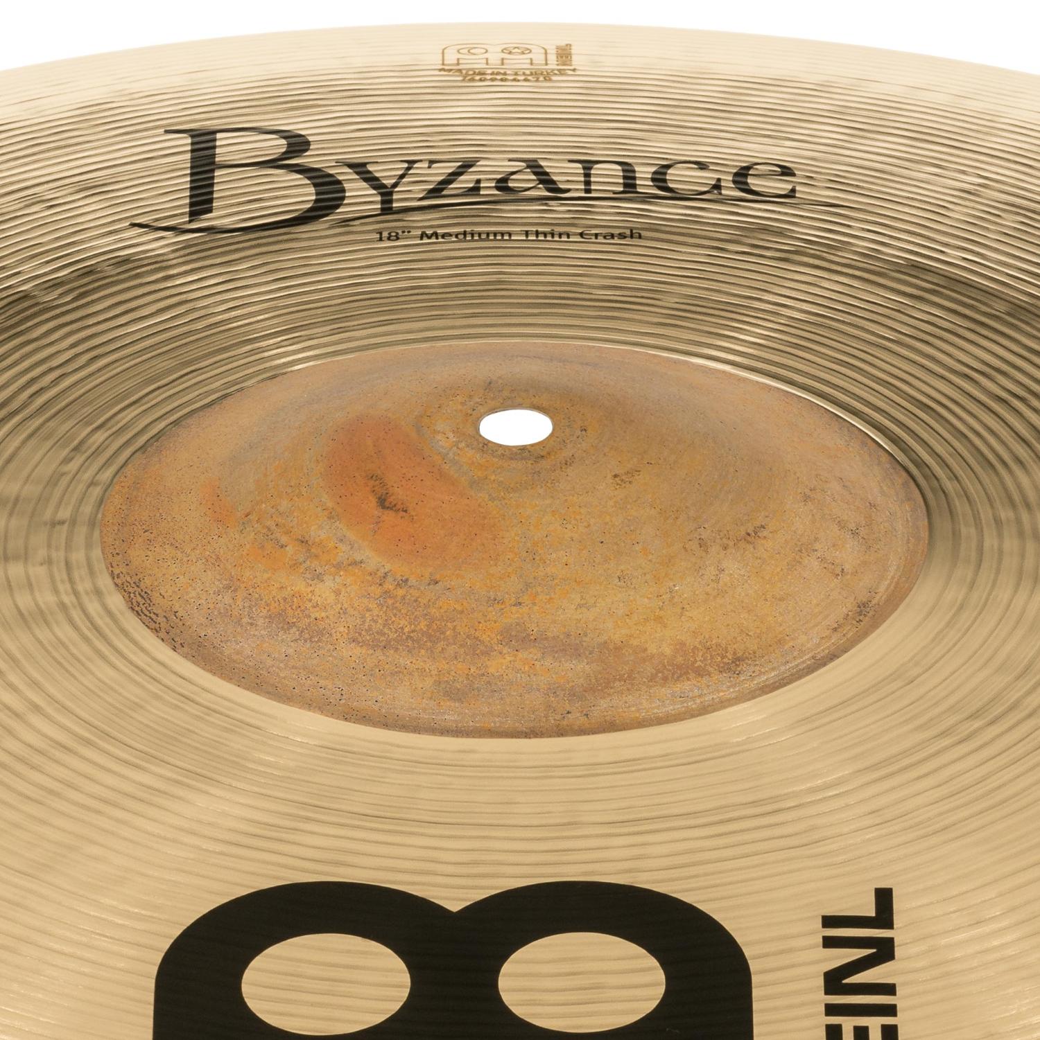 Meinl Byzance Polyphonic Brilliant Crash Cymbal 18" - Drum Center Of Portsmouth