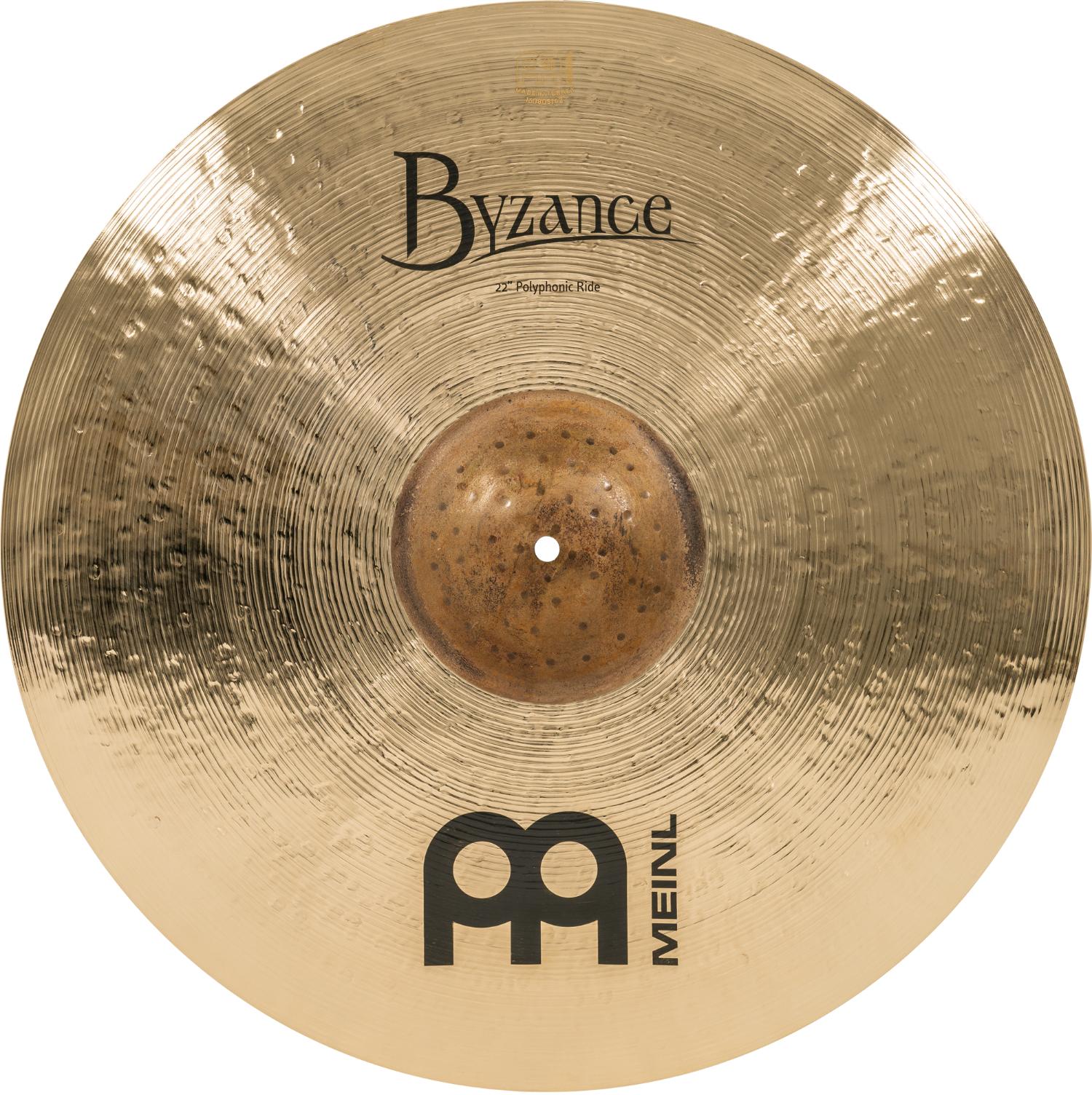 Meinl Byzance Polyphonic Brilliant Ride Cymbal 22" - Drum Center Of Portsmouth