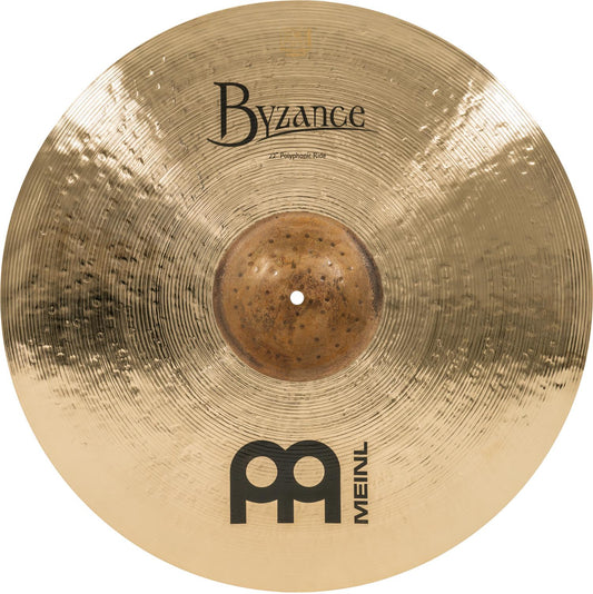 Meinl Byzance Polyphonic Brilliant Ride Cymbal 22" - Drum Center Of Portsmouth