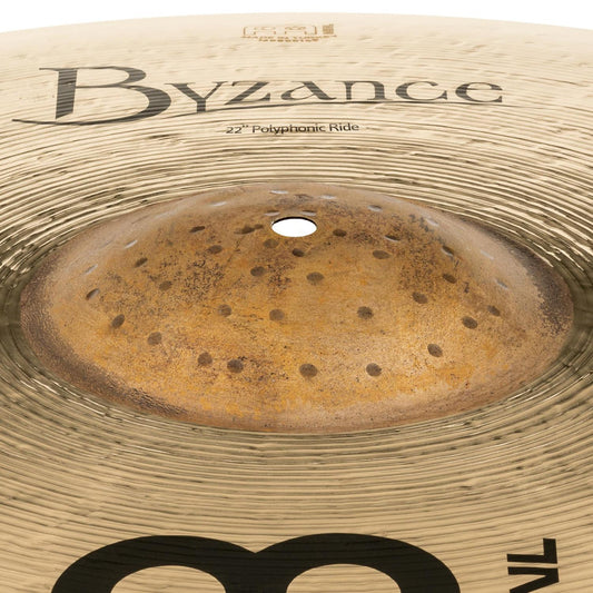 Meinl Byzance Polyphonic Brilliant Ride Cymbal 22" - Drum Center Of Portsmouth