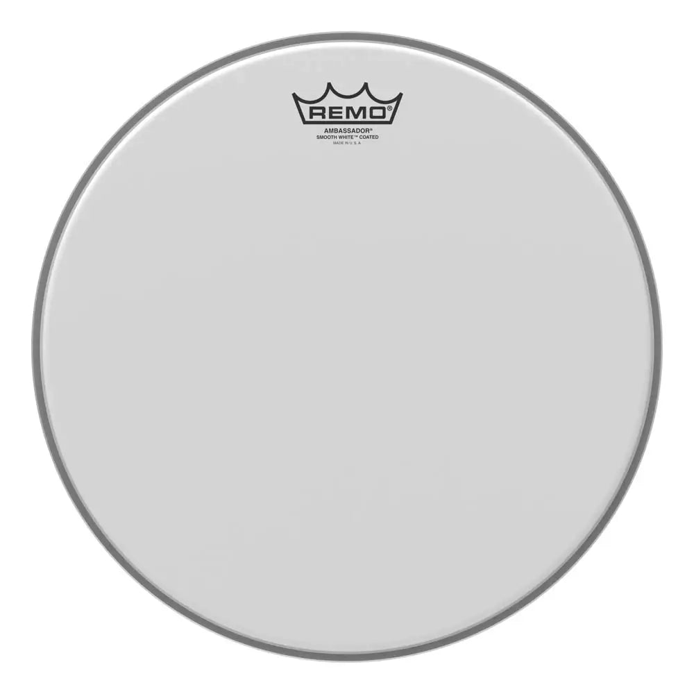 Remo Coated Smooth White Ambassador 14" Drum Head