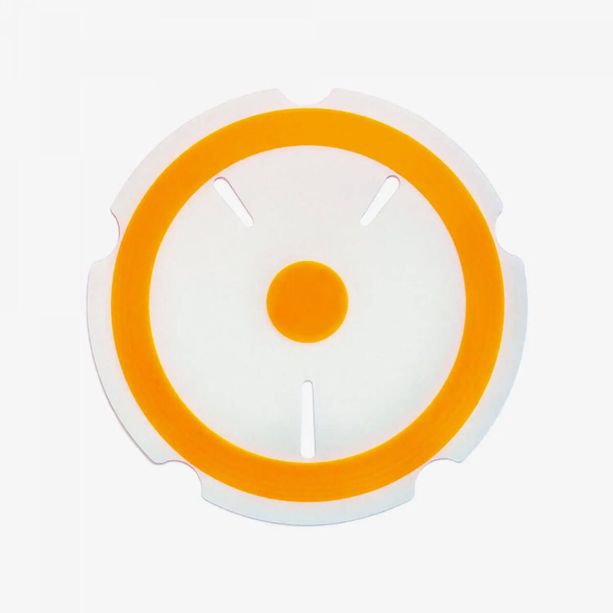 Slug Uni-Badge Impact Pad 5.5" Fluorescent Orange - Drum Center Of Portsmouth