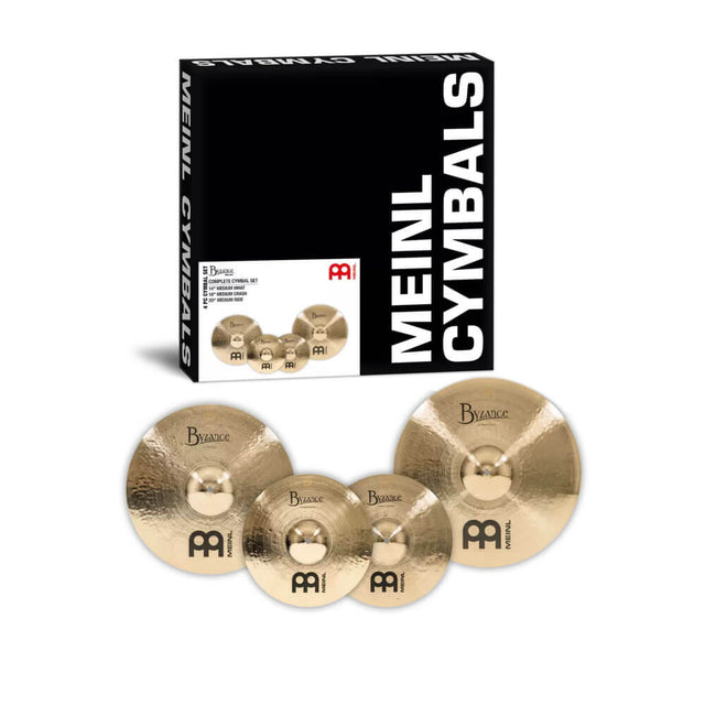 Meinl Byzance Brilliant Complete Cymbal Set - Drum Center Of Portsmouth