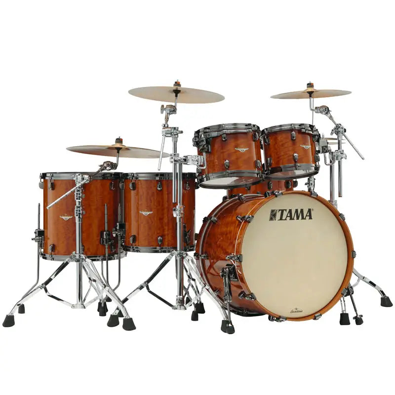 Tama Starclassic Bubinga 5pc Drum Set Gloss African Cherry - Drum Center Of Portsmouth