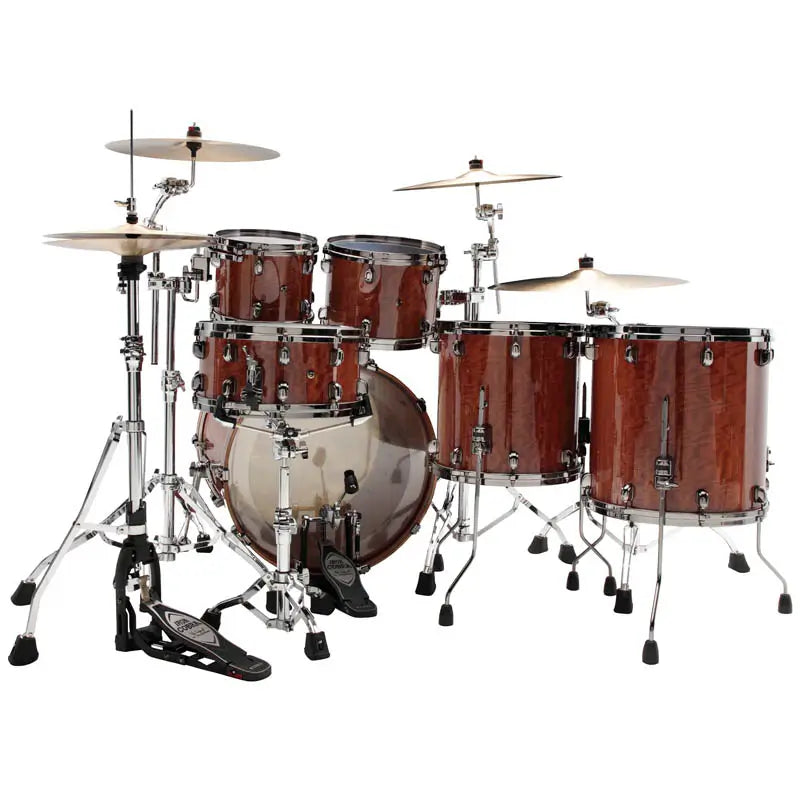 Tama Starclassic Bubinga 5pc Drum Set Gloss African Cherry - Drum Center Of Portsmouth