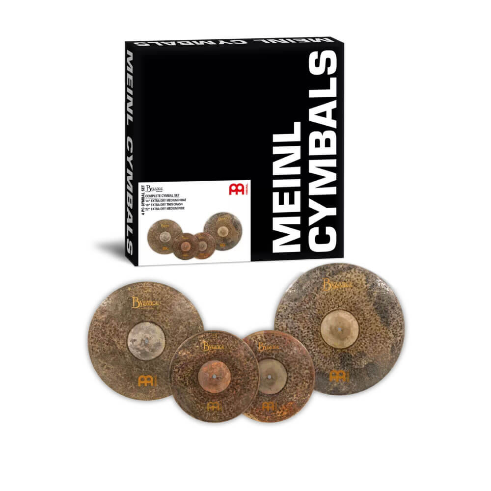 Meinl Byzance Extra Dry Complete Cymbal Set - Drum Center Of Portsmouth