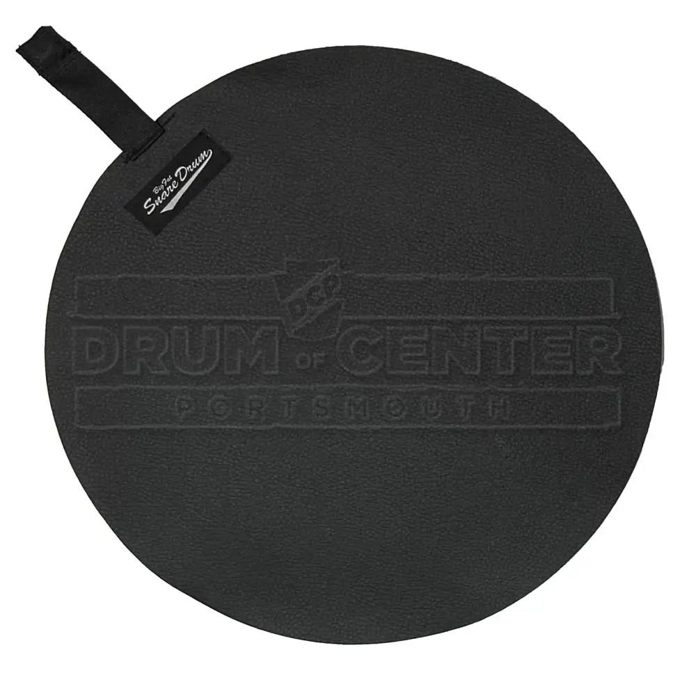 Big Fat Snare Drum Faux Suede 14" Black - Drum Center Of Portsmouth