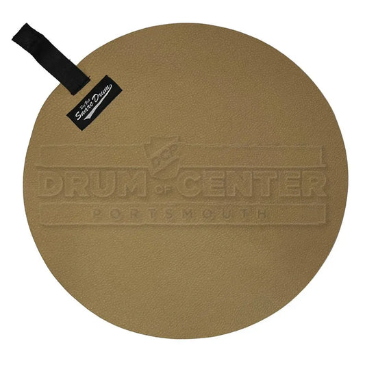 Big Fat Snare Drum Faux Suede 14" Coffee Cream - Drum Center Of Portsmouth