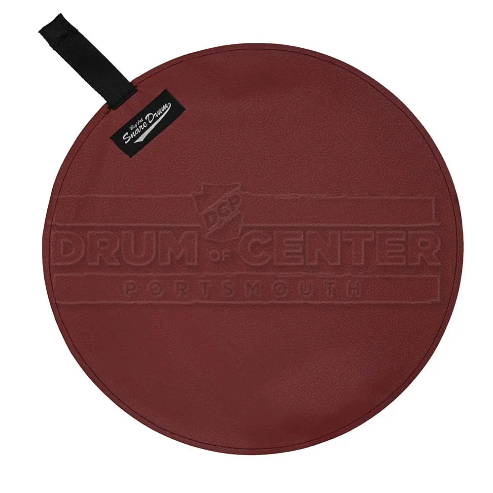 Big Fat Snare Drum Faux Suede 14" Maroon - Drum Center Of Portsmouth