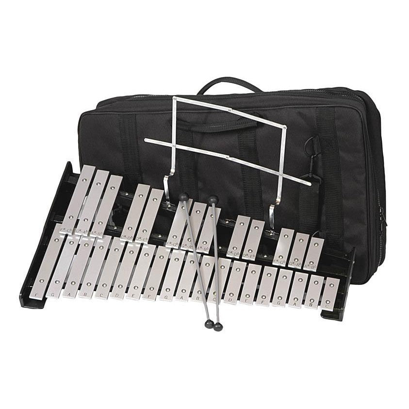 Percussion Plus 32-Note School Student Bell Kit Xylophone Set w/bag - Drum Center Of Portsmouth