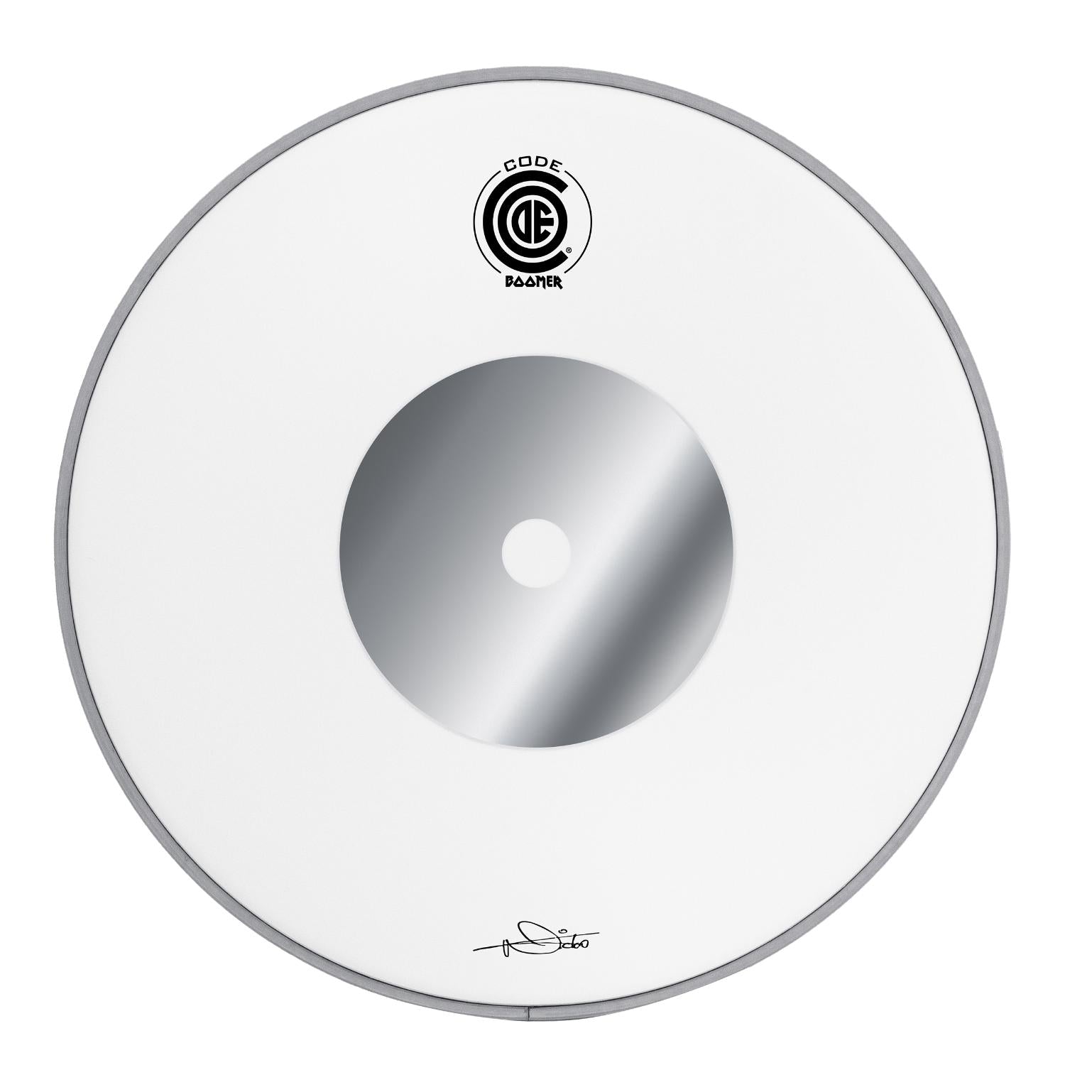 Code Nicko McBrain Boomer Drum Head 14" Clear