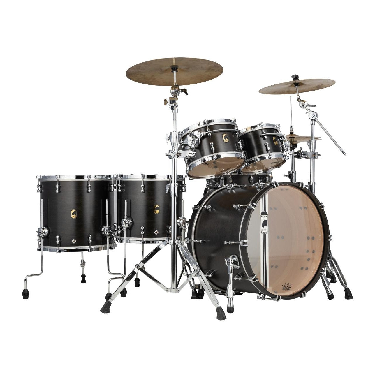 Mapex Black Panther Design Lab Equinox 5pc Drum Set Satin Black-1