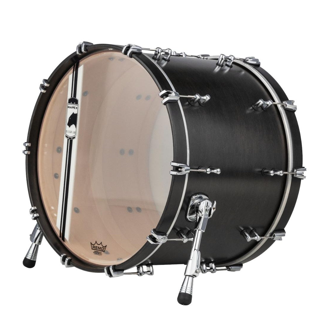 Mapex Black Panther Design Lab Equinox Bass Drum 18x14 Satin Black