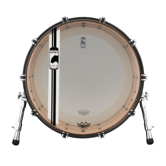 Mapex Black Panther Design Lab Equinox Bass Drum 18x14 Satin Black-1