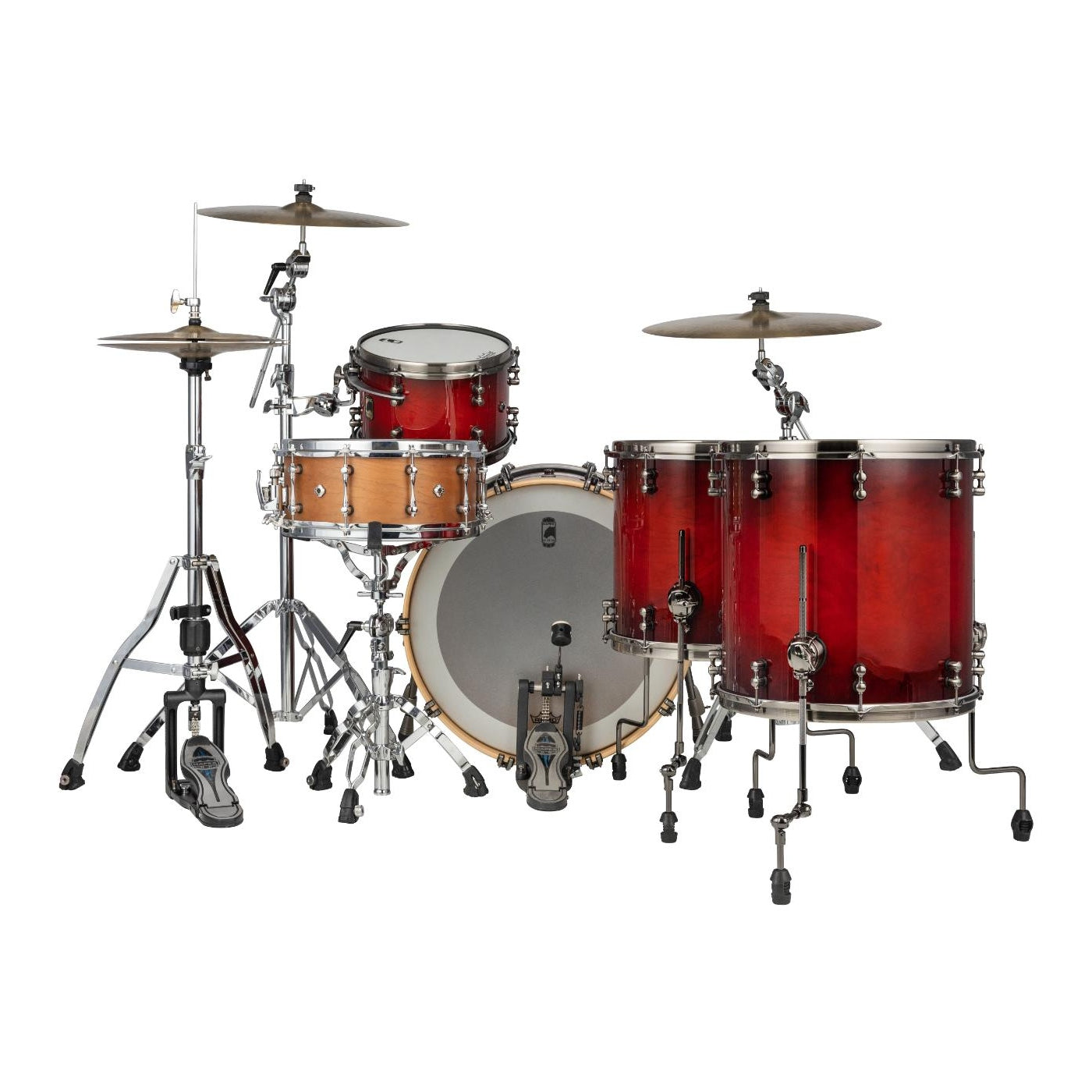 Mapex Black Panther Design Lab Cherry Bomb 4pc Drum Set Rose Burst-2