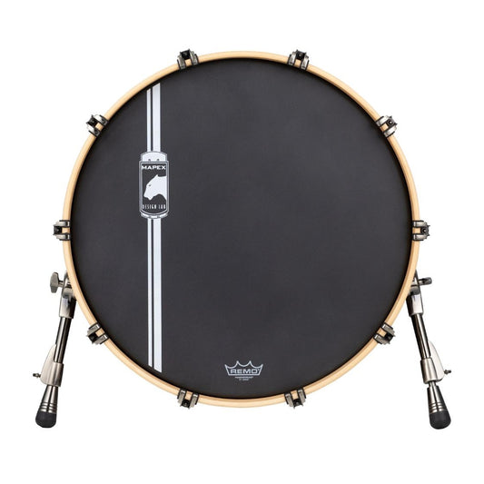 Mapex Black Panther Design Lab Cherry Bomb Bass Drum 18x14 Rose Burst-1