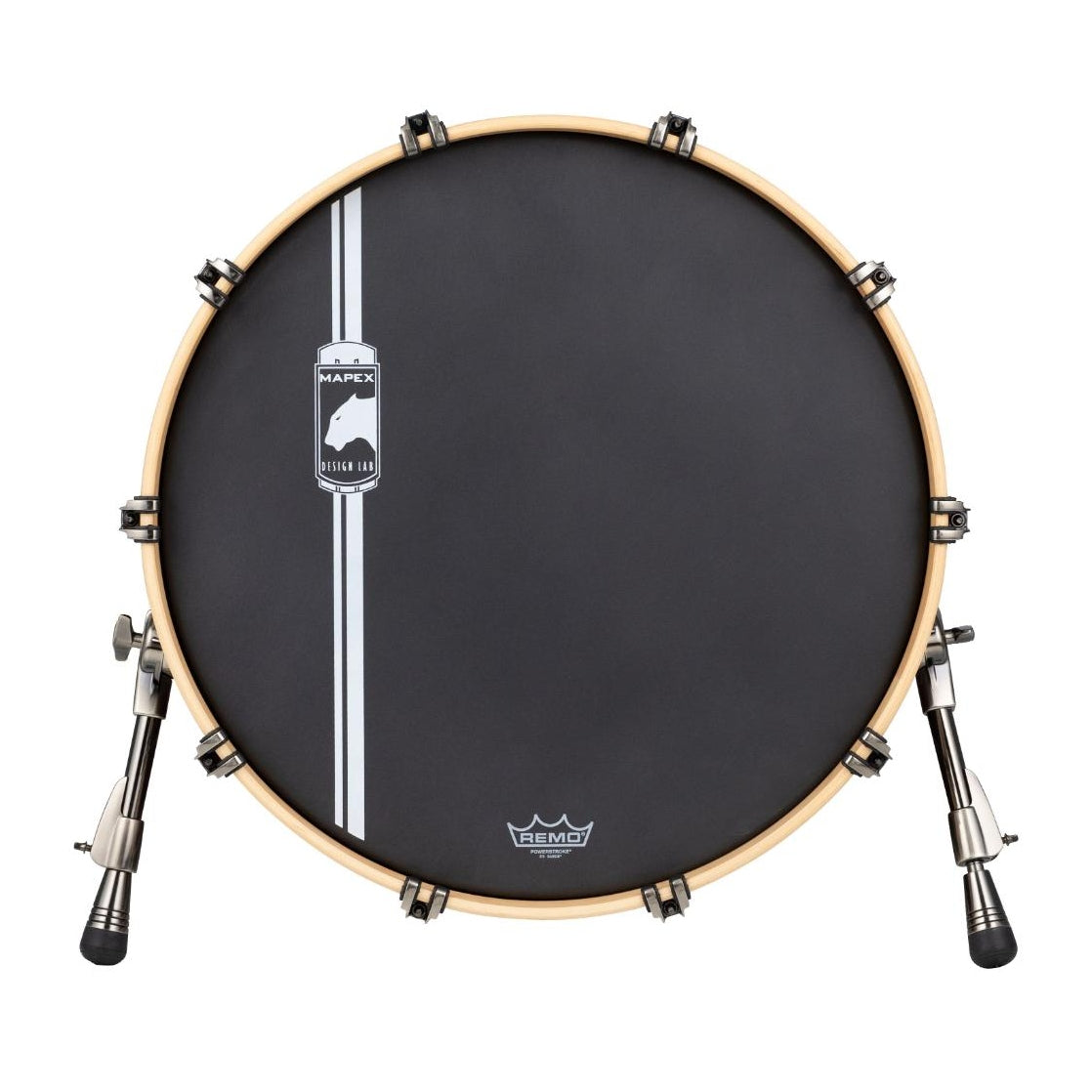 Mapex Black Panther Design Lab Cherry Bomb Bass Drum 22x16 Rose Burst-1
