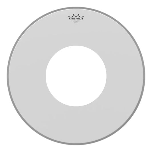Remo Ambassador Coated Bass Drumhead 22" w/10" Center Hole - Drum Center Of Portsmouth